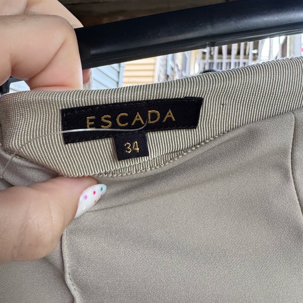 Escada Sand Trousers